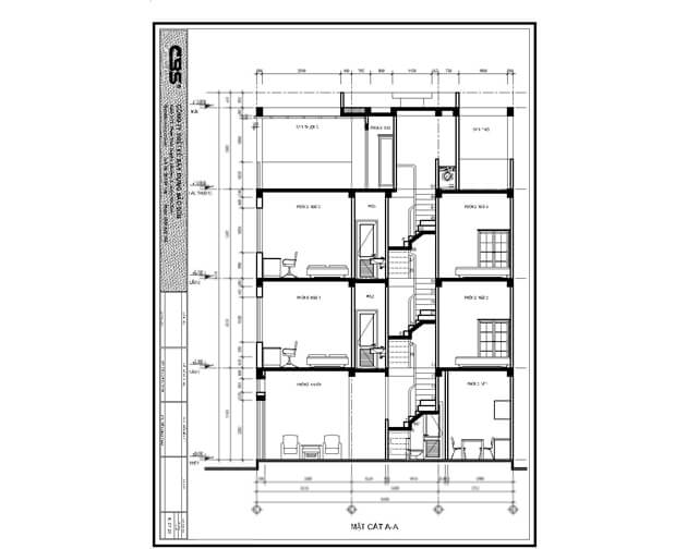 Nhà phố 4 tầng lầu hiện đại đẹp chỉ với diện tích 30m2 3