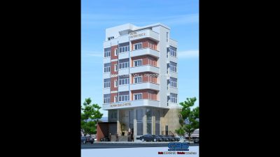 Hình chụp thực tế thi công khách sạn tại Cao Lãnh, Đồng Tháp