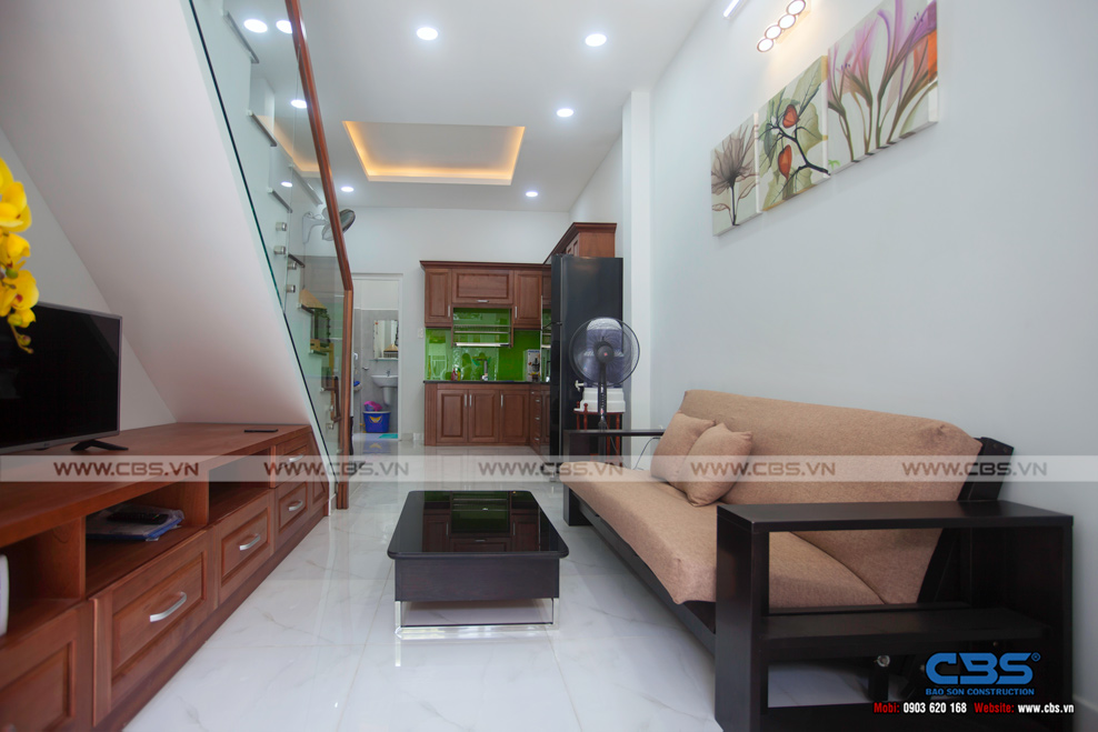 Xây dựng mới nhà chị Châu, Quận 11