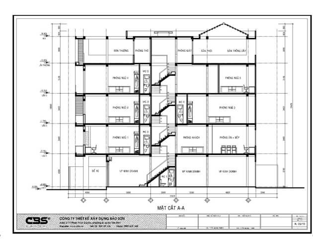 Màu xanh cá tính bên trong nhà phố cải tạo 3,5m x 23,5m 3