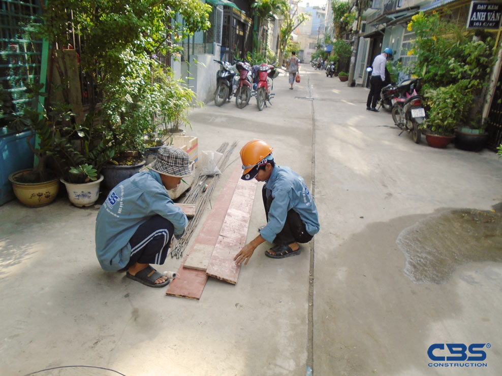 Xây dựng mới nhà chị Châu, Quận 11