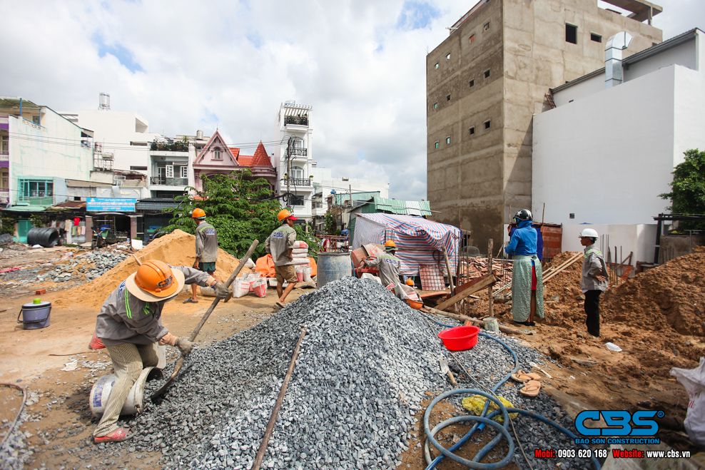 Xây dựng mới nhà chị Đào, Quận Gò Vấp