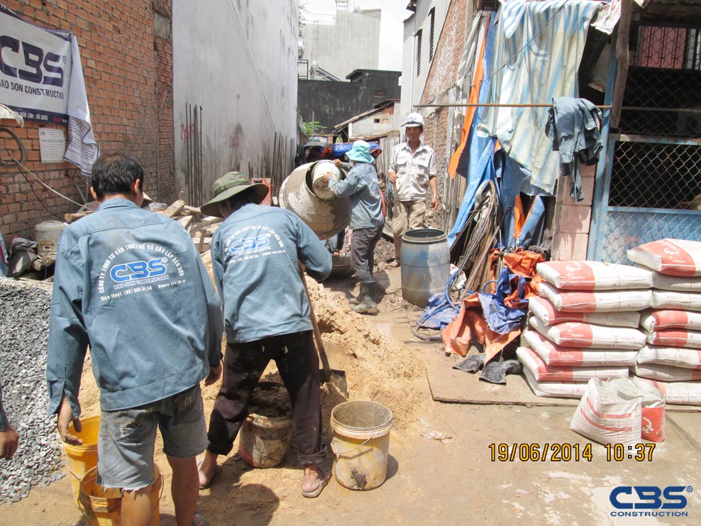 Xây dựng mới nhà Bình Thạnh